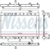 Радіатор охолодження NISSAN X-TRAIL (2014) 2.5 (вир-во Nissens) NISSENS 606312 (фото 1)