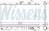 Радіатор охолодження двигуна MITSUBISHI Galant VI (E3_A) (вир-во Nissens) NISSENS 62830 (фото 5)