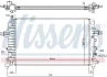Радіатор охолодження OPEL ASTRA H (04-) (вир-во Nissens) NISSENS 63028A (фото 6)