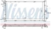 Радіатор охолодження VW TRANSPORTER T4 1.8-2.8 (вир-во Nissens) NISSENS 65273A (фото 6)