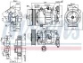Компресор кондиціонера RENAULT MEGANE III/SCENIC III (08-) (Nissens) NISSENS 890044 (фото 7)