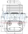 Радіатор масляний CITROEN/ PEUGEOT (вир-во Nissens) NISSENS 90899 (фото 5)