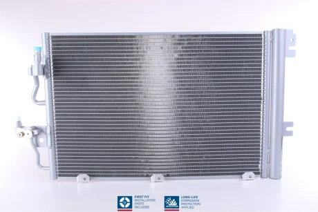 Конденсатор кондиціонера OPEL ASTRA H (04-) 1.4-1.8i (вир-во Nissens) NISSENS 94767