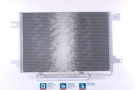 Радіатор кондиціонера MERCEDES A-CLASS W169/B-CLASS W245 (вир-во Nissens) NISSENS 94910