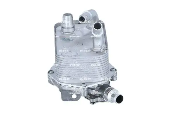 Радіатор масляний АКПП BMW 1(E81-88)/3(E90-93) 1.6-3.0D 04-15 (теплообмінник) M47/N43/N45/N46/N47 NRF 310058 (фото 1)
