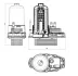 Корпус фільтра масляного (з радіатором) Land Rover Discovery/Range Rover 2.7 TD 04-18 NRF 31831 (фото 5)