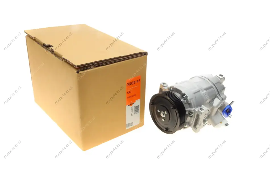 Компресор кондиціонера VW Caddy III/IV 1.6-2.0 TDI 03-/Crafter 2.5TDI 06-13/T6 2.0 TDI 15- NRF 32147 (фото 1)