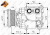 Компресор кондиціонера Ford Fiesta IV-VFocus I/Transit 1.3-1.8 93-13 NRF 32199 (фото 3)