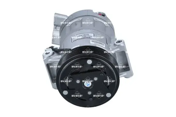 Компресор кондиціонера Nissan Qashqai/X-trail 1.6D/2.0D 07-13 (7PK/d=115mm) NRF 32488 (фото 1)