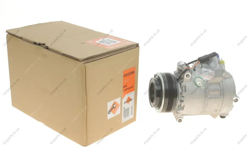 Компресор кондиціонера BMW X5 (E70)/X6 (E71/E72) 3.0D M57 06-14 NRF 32696 (фото 1)