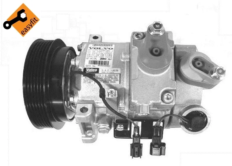 Компресор кондиціонера Volvo S80/V70/XC70/XC90 3.0/3.2 AWD 06-16 NRF 32738 (фото 1)
