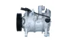 Компресор кондиціонера BMW 3 (E90) 2.0d/d xDrive (N47) 04- (6PK/d=110mm) NRF 32837 (фото 3)