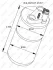 Осушувач кондиціонера Renault Espace IV/Laguna II 1.6-3.5 01- NRF 33216 (фото 5)