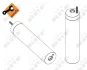 Осушувач кондиціонера Chevrolet Lacetti 1.4-2.0 05- NRF 33360 (фото 1)