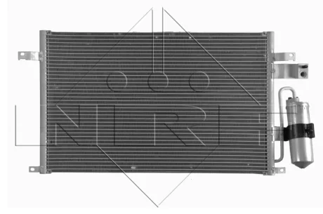 Радіатор кондиціонера (з осушувачем) Chevrolet Epica 2.0-2.5 05-11 NRF 350017