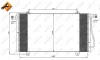 Радіатор кондиціонера Renault Master II/ Nissan Interstar 1.9dCI/2.8dTI 98- NRF 350030 (фото 1)
