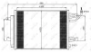Радіатор кондиціонера (з осушувачем) Mitsubishi Colt 1.1-1.5 04-12/Smart Forfour 1.1-1.5 04-06 NRF 350073 (фото 1)
