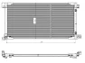 Радіатор кондиціонера Toyota Prius 1.8 16-22 NRF 350449 (фото 1)