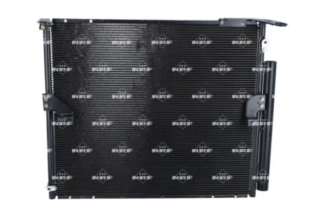 Радіатор кондиціонера (з осушувачем) Toyota Land Cruiser Prado 2.7/2.8 D-4D 09- (626x529x16) NRF 350617