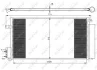 Радіатор кондиціонера Opel Corsa/Fiat Brave II/Grande Punto 1.3D-1.9D 05- NRF 35750 (фото 3)