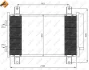 Радіатор кондиціонера (з осушувачем) Citroen Jumper/Fiat Ducato/Beugeot Boxer 2.0-2.8D 02- NRF 35840 (фото 1)