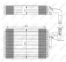 Радіатор кондиціонера MB E-class (W124) 84- NRF 36030 (фото 5)