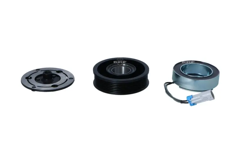 Шків компресора кондиціонера Opel Astra H 1.9 CDTI 04-10/Zafira 1.9 CDTI 05-15 NRF 380063 (фото 1)