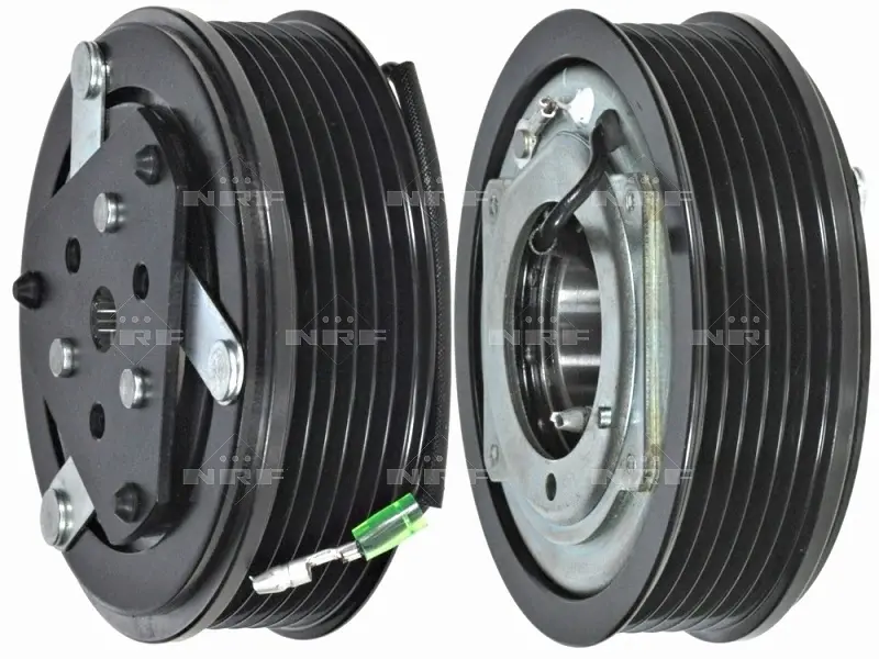 Шків компресора кондиціонера Citroen C-Crosser 07-/Opel Mokka 12- (d=99/6PK) NRF 380136 (фото 1)