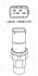 Датчик тиску кондиціонера BMW 5 (E39)/7 (E38) 94-04 NRF 38925 (фото 5)
