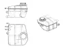 Бачок розширювальний Ford Transit Connect 1.8 TDCi 02-13 NRF 454035 (фото 5)