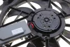 Вентилятор охолодження двигуна Mazda 3 1.6D/2.0D 03-09 (d=390mm) (з дифузором) NRF 47291 (фото 7)