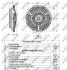 Муфта вентилятора DB 210-310 OM602 NRF 49532 (фото 5)