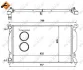 Радіатор охолодження Audi A4 1.6-2.0/1.9/2.0TDI 00-09/Seat Exeo 08-13 NRF 50539 (фото 5)