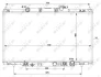 Радіатор охолодження Honda CR-V II 2.0 01-07 NRF 53574 (фото 1)