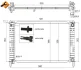 Радіатор охолодження Ford Fiesta 1.3/1.4 TDCi 01-10 NRF 58276 (фото 5)