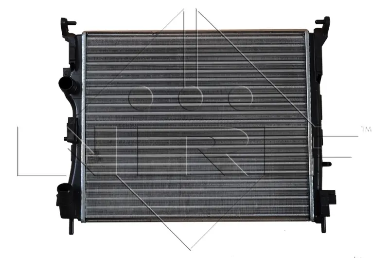 Радіатор охолодження Renault Clio/Thalia 1.5 dCi 03- NRF 58374 (фото 1)