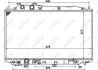 Радіатор охолодження Honda Civic 1.3IMA 06- NRF 58379 (фото 1)