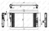 Радіатор охолодження BMW 1 (F20/F21)/3 (F30/F80) 11- B38/B47/N13/N20/N47/N55 NRF 58412 (фото 4)