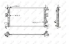 Радіатор охолодження Ford Focus 1.6 10- NRF 58487 (фото 1)