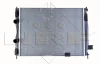 Радіатор охолодження Nissan Qashqai 2.0 dCi 07-13 NRF 58539 (фото 1)