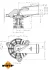 Термостат Volvo C30/C70/S40/S60 2.0-2.4 00-10 (90°C) NRF 725223 (фото 5)