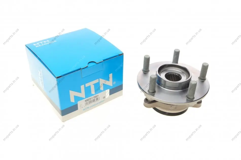 Підшипник маточини (передньої) Nissan Juke/Leaf/NV200/Qashqai I/X-Trail/Renault Koleos I 07- NTN HGB35172S01 (фото 1)