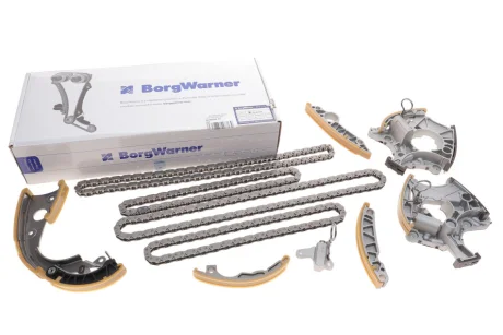 Комплект ланцюга ГРМ Audi A4/A6/A8 2.4/3.2 04-10 (ланцюг + елементи)(BorgWarner) 06E198229A_KIT OEM 06E198229A-KIT