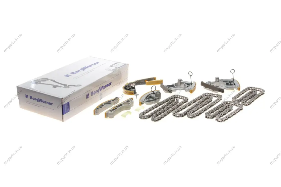 Комплект ланцюга ГРМ Audi A5/A6/A8/Q7/VW Touareg 4.2/5.0/5.2 06-12 (BorgWarner) 079198229B_KIT OEM 079198229B-KIT (фото 1)