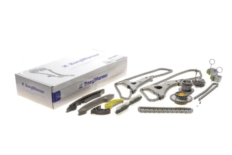 Комплект ланцюга ГРМ MB C-class (W204/W205)/E-class (W212/W213) 11- M276 (BorgWarner) 2760502416_KIT OEM 2760502416-KIT