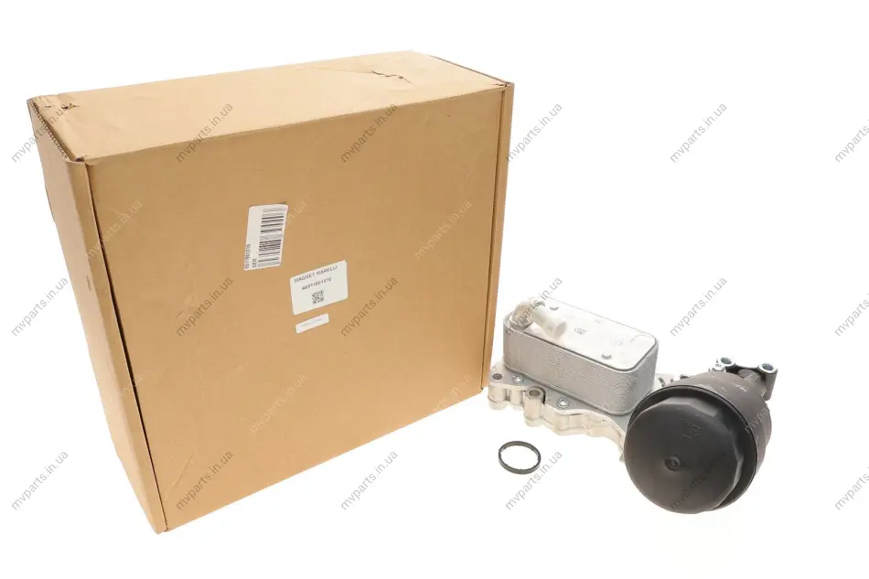 Корпус фільтра масляного (з радіатором) MB OM651 (всередині Magneti Marelli) OEM 6511801310 (фото 1)