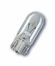 Лампа допоміжн. освітлення W5W 12V 5W W2.1x9.5d (вир-во) OSRAM 2825