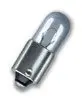 Лампа допоміжн. освітлення T4W 12V 4W BA9s (вир-во) OSRAM 3893 (фото 1)