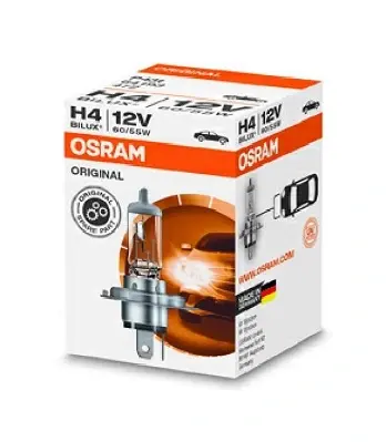 Лампа фарна H4 12v 60/55w P43t (вир-во) OSRAM 64193 (фото 1)