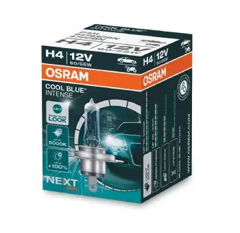 Лампа фарна H4 12V 60/55W P43t COOL BLUE INTENSE Next Gen (1 шт) (вир-во) OSRAM 64193CBN (фото 1)